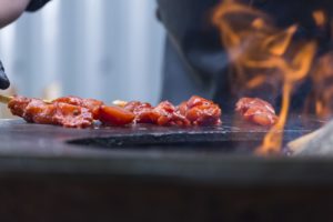 Vlees op de barbecue