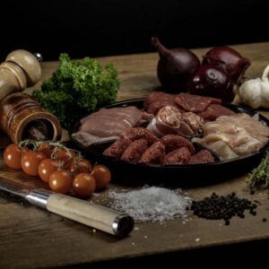 Gourmet ongemarineerd voor 4 pers. (nr. 301)