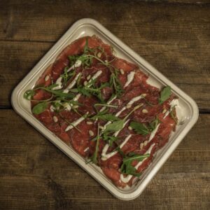 Rundercarpaccio 1 pers (nr. 081)
